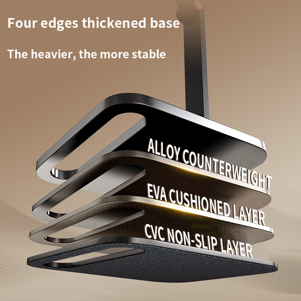 Adjustable Swivel Monitor Stand Tablet Clamp Holder Compatible With 17 Tablets Portable Desktop St 7