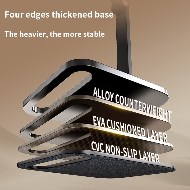 Adjustable Swivel Monitor Stand Tablet Clamp Holder Compatible With 17 Tablets Portable Desktop St 7