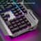 Silent Gaming Keyboard AllMetal Panel Wired Backlit USB Esports Office Game Windows Laptop PC 5
