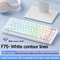 Mechanical Gaming Keyboard Bluetooth Wired For Laptop And PC 0