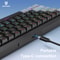 Mini Mechanical Keyboard, RGB Phantom Lighting, Wired Type-C, Blue/Red Switch, Portable Mechanical Keyboard