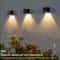Outdoor Wall Lamp LED Solar Light Garden Square Fence Lighting Courtyard Decoration Wall Lamp 3