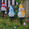 Solar Powered Snowman Lawn Light LED Christmas Solar Garden Decoration Outdoor Decorative Lamp 2