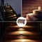 Solar Step Lamp LED Lights Waterproof Solar Deck Light Outdoor Garden Yard Pathway Lamp