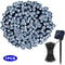 LED Solar Fairy Lights For Gardens 2Pcs Solar String Lights 8 Lighting Modes Christmas Party Decora 7