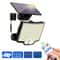 Outdoor Solar Flood Lights with , Motion Sensor, Light Modes, Garden, Garage, Street Lamp, Separate Panel