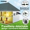 Solar Shed Lights for Bedroom, Living Room, Garden, Garage, Super Bright Solar Pendant Lights