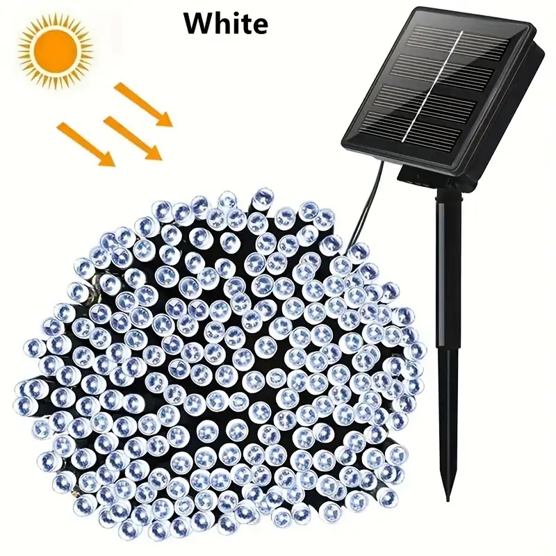 Twinkle Fairy Lights For Xmas Solar Powered LED Garden Decoration 6