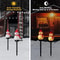 Solar Powered Xmas Pathway Lights LED Snowman Solar Garden Light Outdoor Ground Stake Light For Chr 2