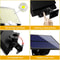 SolarPowered Outdoor Lights With Motion Sensor Waterproof LED Floodlight For Wall Patio Backyard Ga 2