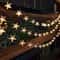Solar Star String Lights, Outdoor Weatherproof LED Lights for Garden, Christmas, Patio Decor