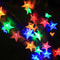 Solar Star String Lights, Outdoor Weatherproof LED Lights for Garden, Christmas, Patio Decor