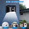 Motion Sensor LED Solar Light For Outdoors Waterproof Garden Lamp For Yard Pathway And Patio Decora 3