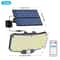 Super Bright Solar Motion Sensor Lights Waterproof Flood Lamp Remote Control Security Wall Lights F 5
