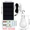 LED Solar Bulb with USB and Solar Charging, Waterproof Hanging Lamp for Garden Hiking Camping
