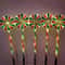 Candy Cane Stake Lights Christmas Solar Pathway Lights Waterproof Holiday Decorations Lawn Light 1