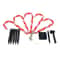 Solar Christmas Candy Cane Lights Waterproof Pathway Decoration For Yard 5