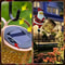 Garden Lawn Christmas Lights Solar Santa Claus Kettle Lamp Solar Night Lights For Outdoors 3