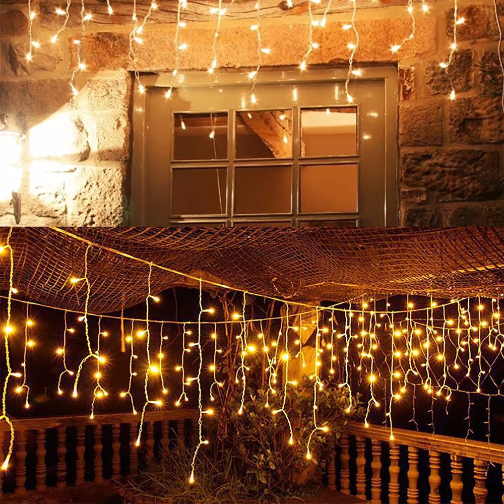Solar LED String Lights Waterproof Outdoor Garden Fairy Twinkle Lights Christmas Party Decor IP65 W 0