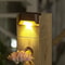 Super Bright LED Solar Step Lights Waterproof Outdoor Solar Lamps Warm White Solar Fence Wall Lamp 1