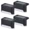 Outdoor Step Lights Solar LED Deck Lights For Stairs Fence Yard Pathway Waterproof 3