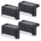 Outdoor Step Lights Solar LED Deck Lights For Stairs Fence Yard Pathway Waterproof 3