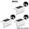 Outdoor Step Lights Solar LED Deck Lights For Stairs Fence Yard Pathway Waterproof 8