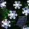 Snowflake Solar Light String LED Outdoor Solar Lamp for Holiday Party Garland Decoration
