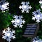 Snowflake Solar Light String LED Outdoor Solar Lamp for Holiday Party Garland Decoration