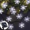Snowflake Solar Light String LED Outdoor Solar Lamp for Holiday Party Garland Decoration