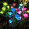 Outdoor Solar Rose LED Light Garden Yard Path Lighting Landscape Decoration Light 4