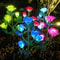 Outdoor Solar Rose LED Light Garden Yard Path Lighting Landscape Decoration Light 4