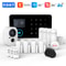 WIFI GSM Home Security System Screen With RFID Card PIR Motion 0