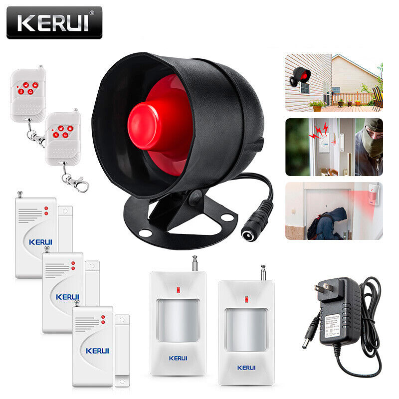 Standalone Wireless Alarm System For Home Security PIR Motion Detector Burglar Horn Alert 5