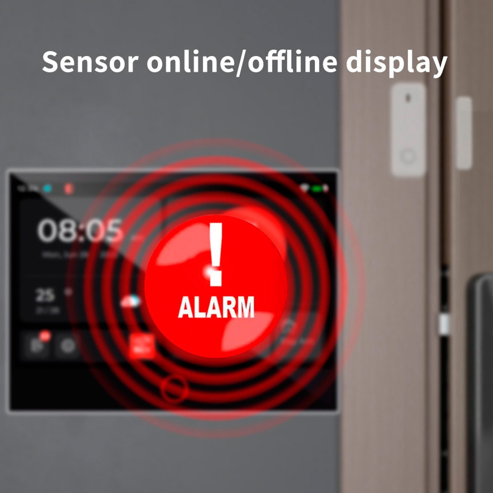 Touch Screen Security System WiFi Burglary Protection Tuya Smart Home Alarm For House Apartment 2