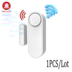 entry security tuya wifi door sensor, window open closed detectors, siren, home alarm system, independence alert