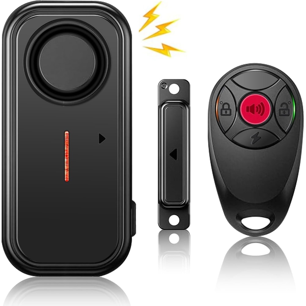 Magnetic Wireless Outdoor Door Window Alarm Sensor Waterproof Antitheft Monitor Remote Control Home 0