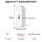 Smart WiFi Temperature Humidity Sensor Waterproof Tuya Smart Life App Control 3
