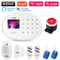 WIFI GSM Alarm System Kit Motion Detector Tuya Smart Remote Control Door Sensor For Home Security A