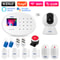 WIFI GSM Alarm System Kit Motion Detector Tuya Smart Remote Control Door Sensor For Home Security A