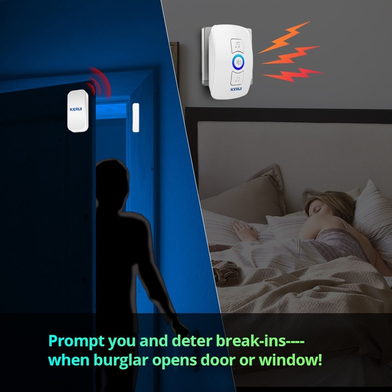 Smart Wireless Doorbell With AntiTheft Alarm Wide Range Secure Your Home With Customizable Welcome 2
