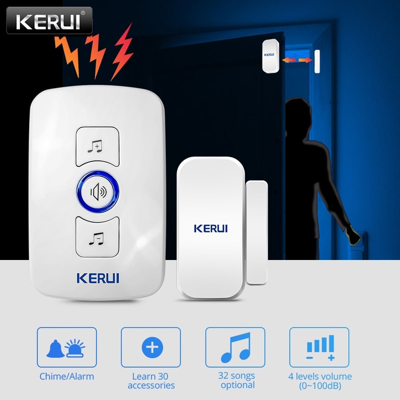 Smart Wireless Doorbell With AntiTheft Alarm Wide Range Secure Your Home With Customizable Welcome 4