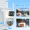 Smart Wireless CCTV System WiFi Dual Lens Security Video Surveillance With Audio 0