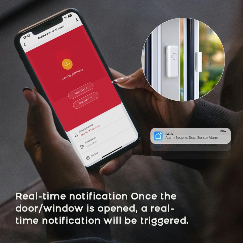 PGST WiFi GSM 2G Tuya Smart Life Home Alarm Security System Kit Alexa Automation Alarm Security Pro