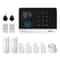 PGST WiFi GSM 2G Tuya Smart Life Home Alarm Security System Kit Alexa Automation Alarm Security Pro