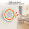 Smart Siren Alarm 90dB Sound Light Home Security Compatible With Zigbee 30 Tuya ZigBee Hub 4