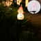 Solar Christmas Snowman Light Lawn Garden Decorative Light For Outdoor Courtyard Plugin Landscape G 5