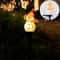 Solar Christmas Snowman Light Lawn Garden Decorative Light For Outdoor Courtyard Plugin Landscape G 8