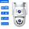 WiFi Outdoor Dual Lens Camera, WiFi Surveillance, PTZ Auto Tracking, ONVIF Security CCTV Camera with Audio Video Feat