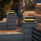 Waterproof Garden LED Lawn Lamp Square Solar Street Light For Outdoor Courtyard Pillar Chapiter Fen 2
